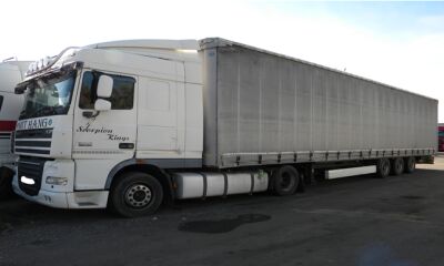 Semiremorcă marca KRONE