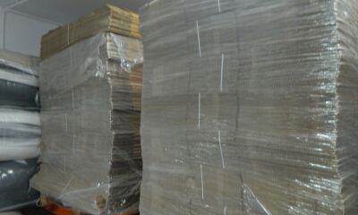 STOC DE MARFA (cutii din carton ondulat și role de carton) - redus cu 25%