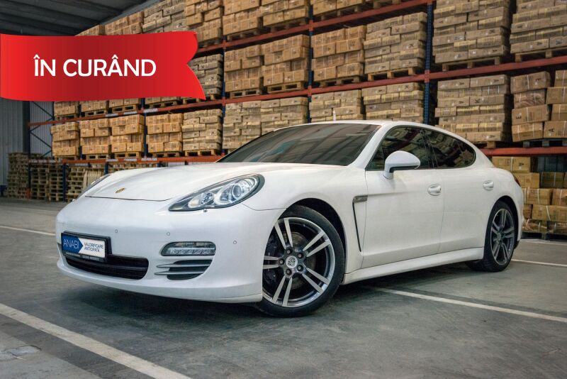 Bun mobil ce urmează a fi valorificat de către ANABI: Porsche Panamera 4