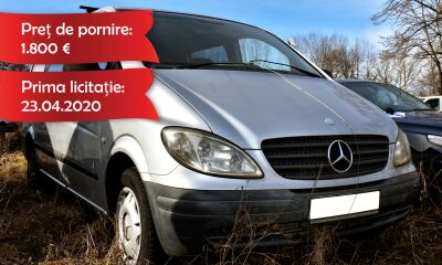 Bun mobil ce urmează a fi valorificat de către ANABI: MERCEDES-BENZ VITO 111 CDI