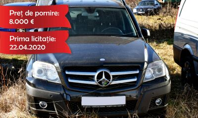 Bun mobil ce urmează a fi valorificat de către ANABI: MERCEDES-BENZ GLK 320 CDI 4MATIC 220 CP