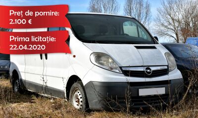 Bun mobil ce urmează a fi valorificat de către ANABI: OPEL VIVARO