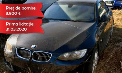Bun mobil ce urmează a fi valorificat de către ANABI: BMW 335i Cabrio – 300 CP