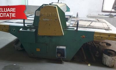 Mașină ștanțat - echipament debitare a cutiilor de carton (a III-a licitatie)