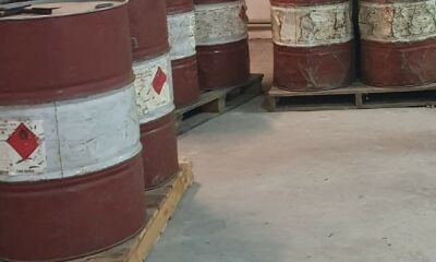 Motorină în cantitate de 10.608 litri (Solvent Yellow 124 și Solvent Blue 35)