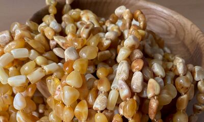 LOT 22.8 – 0,5 kg chihlimbar prelucrat de diferite mărimi si culori, a doua licitație