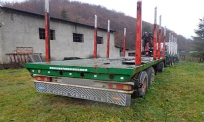 Remorcă marca KAESSBOHRER, Tipul D19R, an 1988