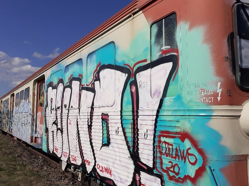 RAMĂ RIB 503-R25 compusă din 4 vagoane nefuncționale – total 123,5 tone.