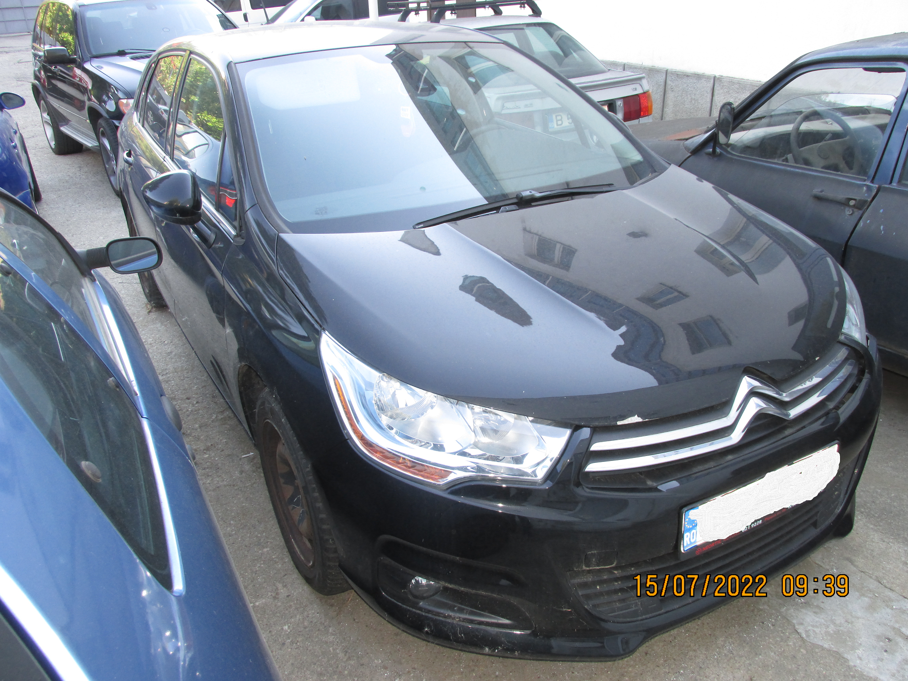 ADJUDECAT Autovehicul marca	CITROEN Tipul C4, an 2011, a doua licitație