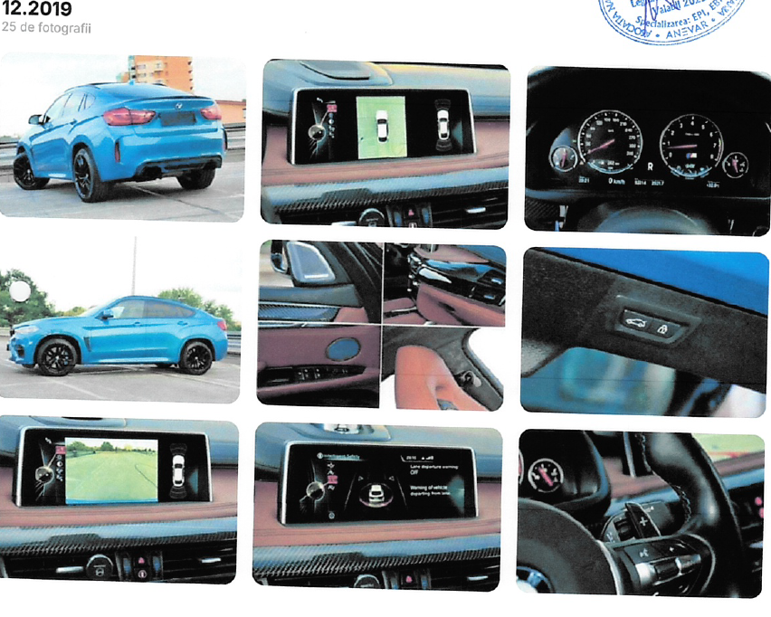 Autovehicul marca BMW X6 (diminuat cu 25%)