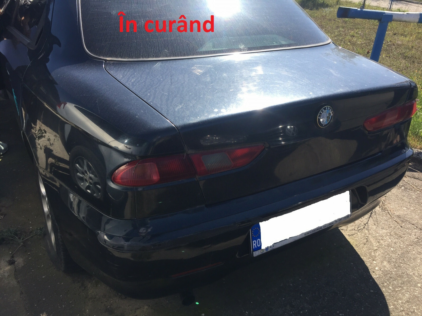 Bun mobil ce urmează a fi valorificat de către ANABI - autoturism Alfa Romeo