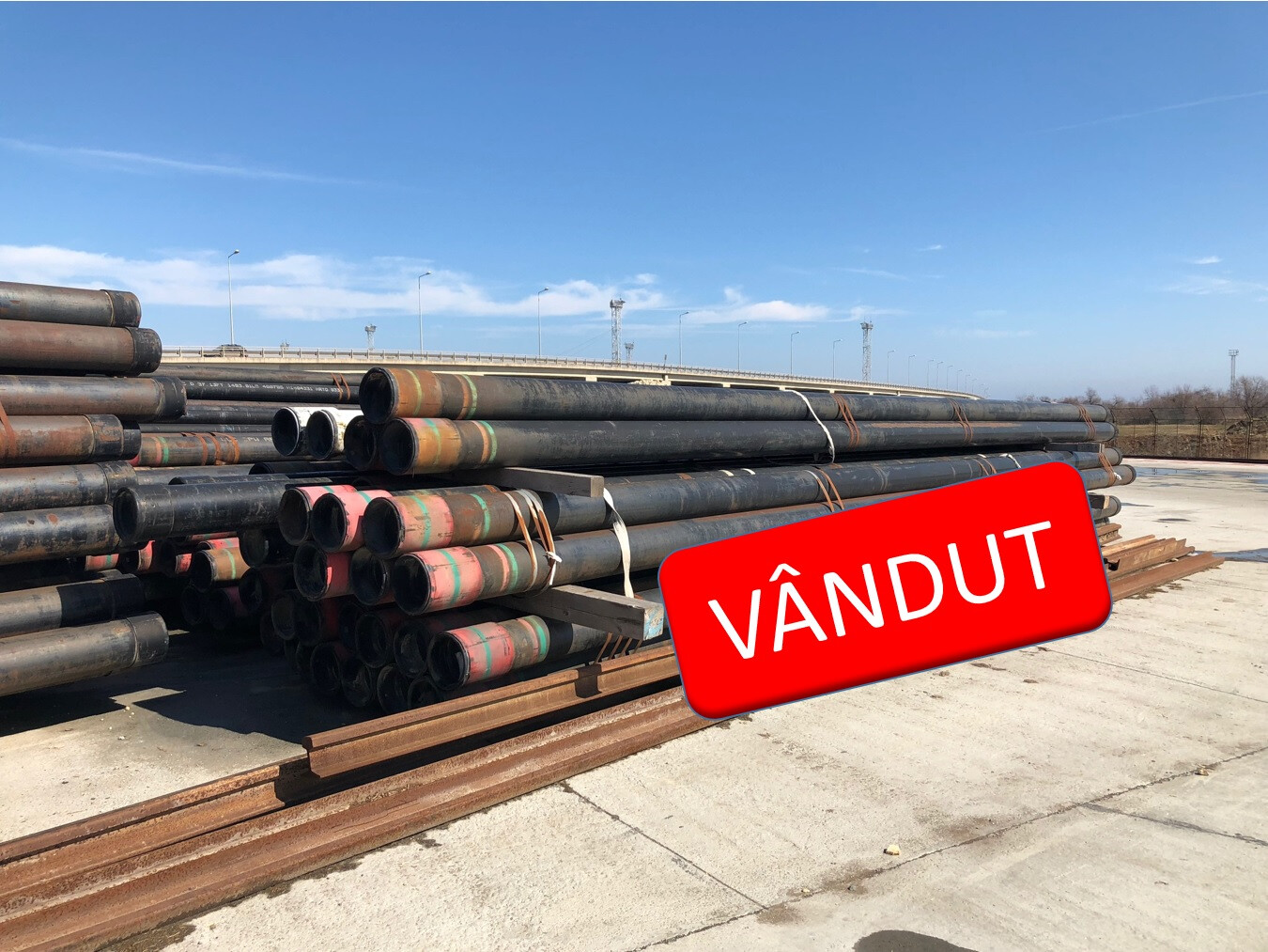 Colete cu burlane de foraj și țevi extracție - a treia licitație