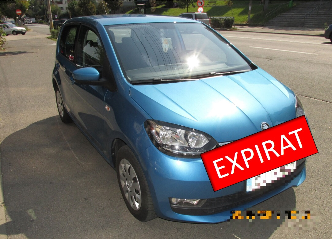 Autoturism marca Skoda Citigo, prima licitație