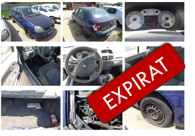 Autoturism marca Renault Symbol 1.461 cc, a doua licitatie