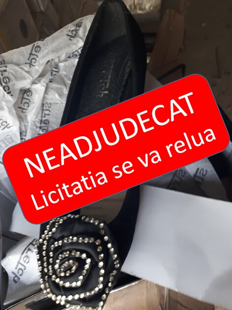 Valorificare stoc de marfa (încălțăminte damă) - prima licitație
