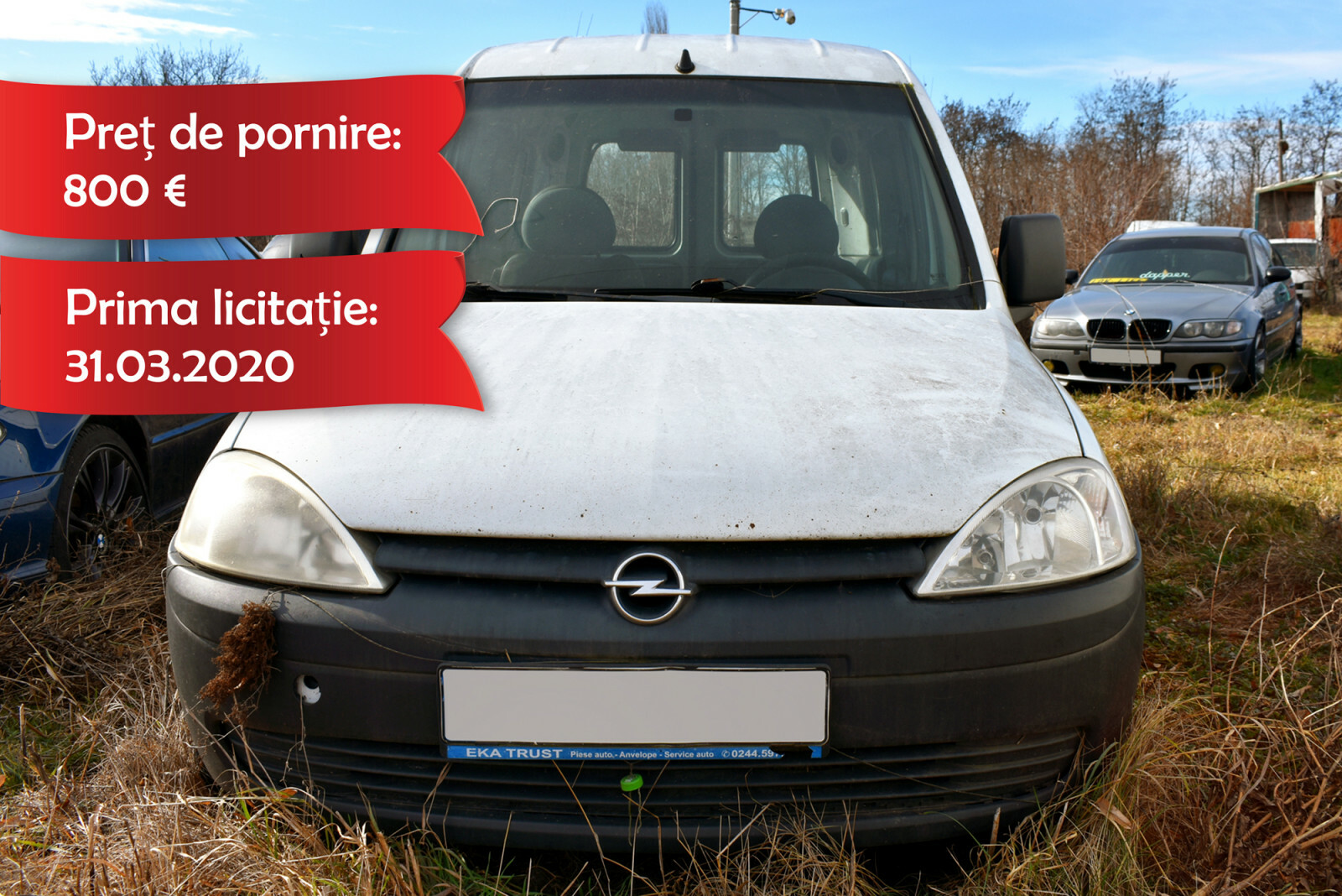 Bun mobil ce urmează a fi valorificat de către ANABI: OPEL Combo C Van