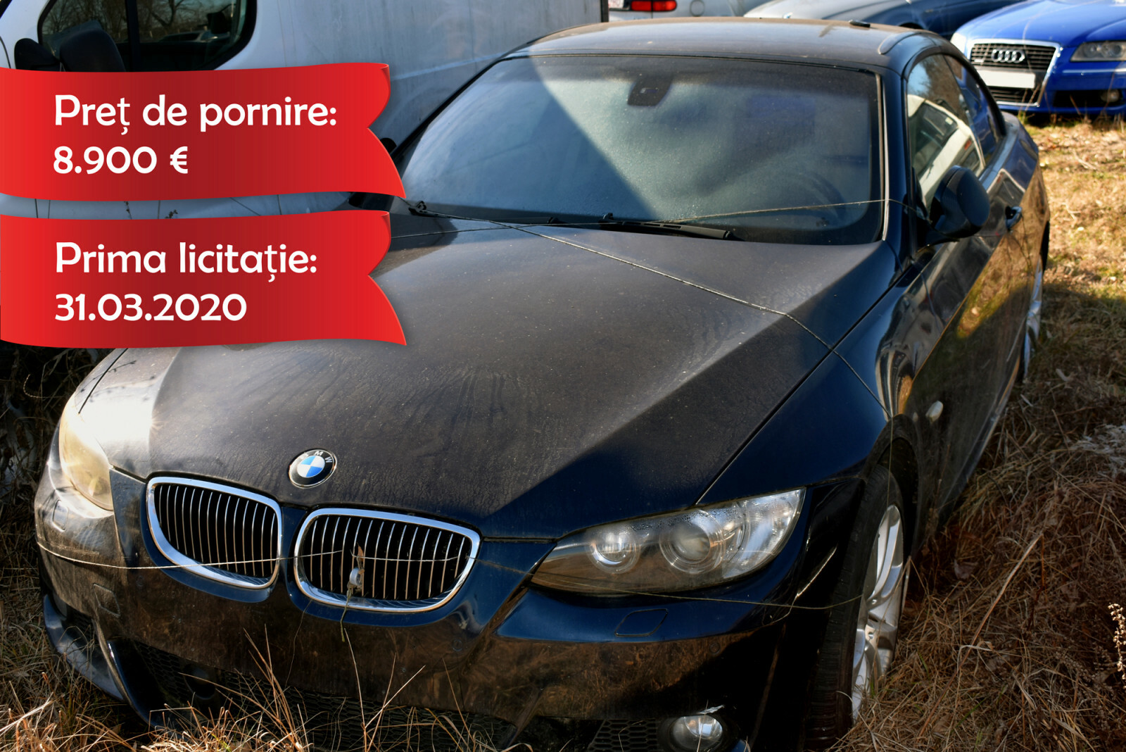 Bun mobil ce urmează a fi valorificat de către ANABI: BMW 335i Cabrio – 300 CP