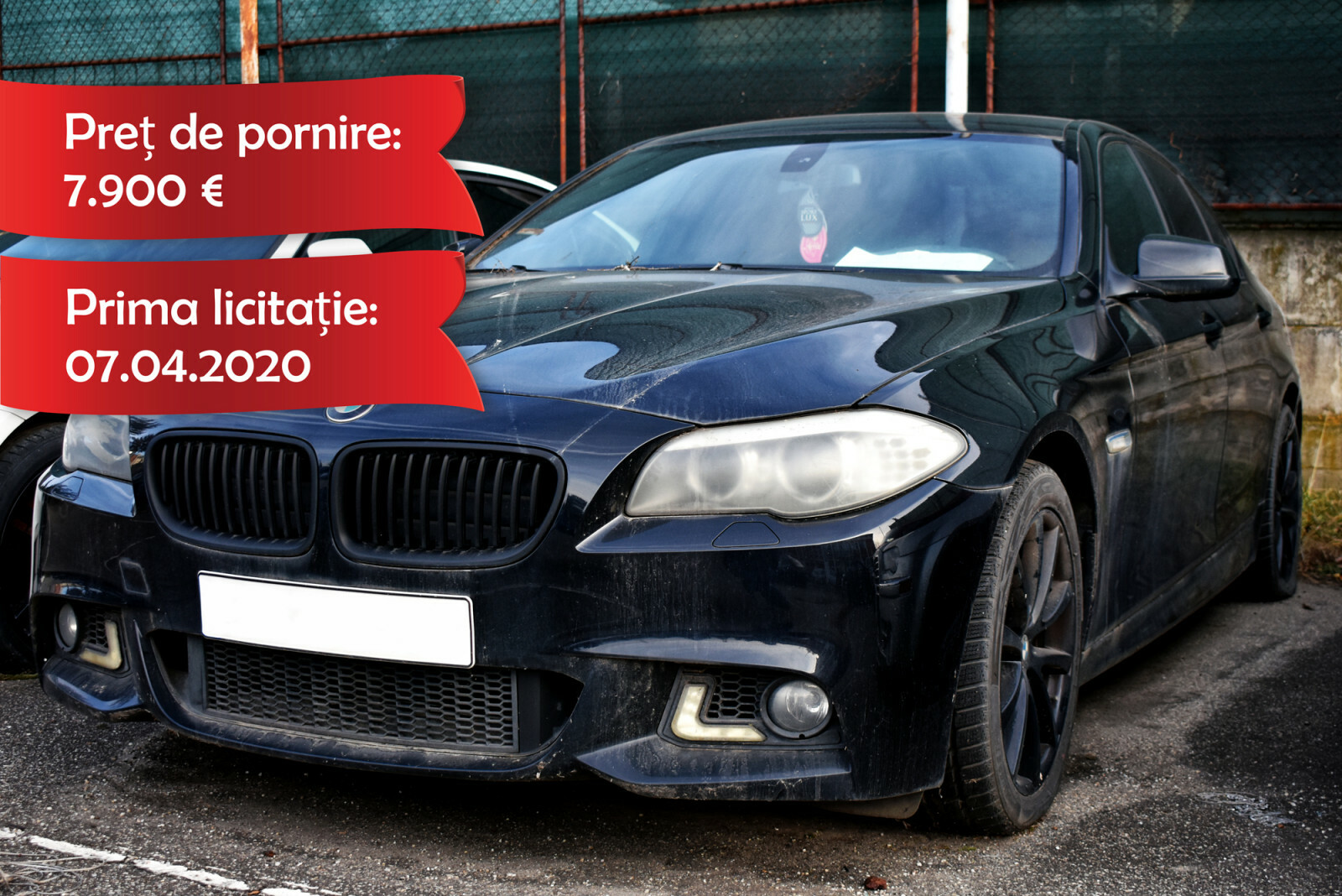 Bun mobil ce urmează a fi valorificat de către ANABI: BMW 525D – 200 CP 