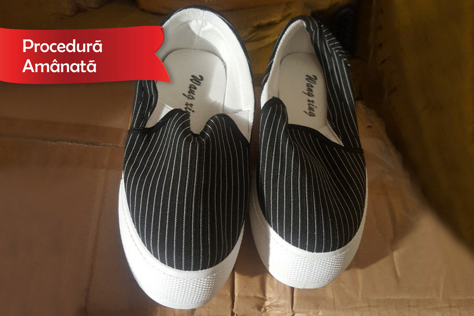 Stoc de marfă reprezentând articole de îmbrăcăminte, încălțăminte, mărgele, etc. - prima licitație 