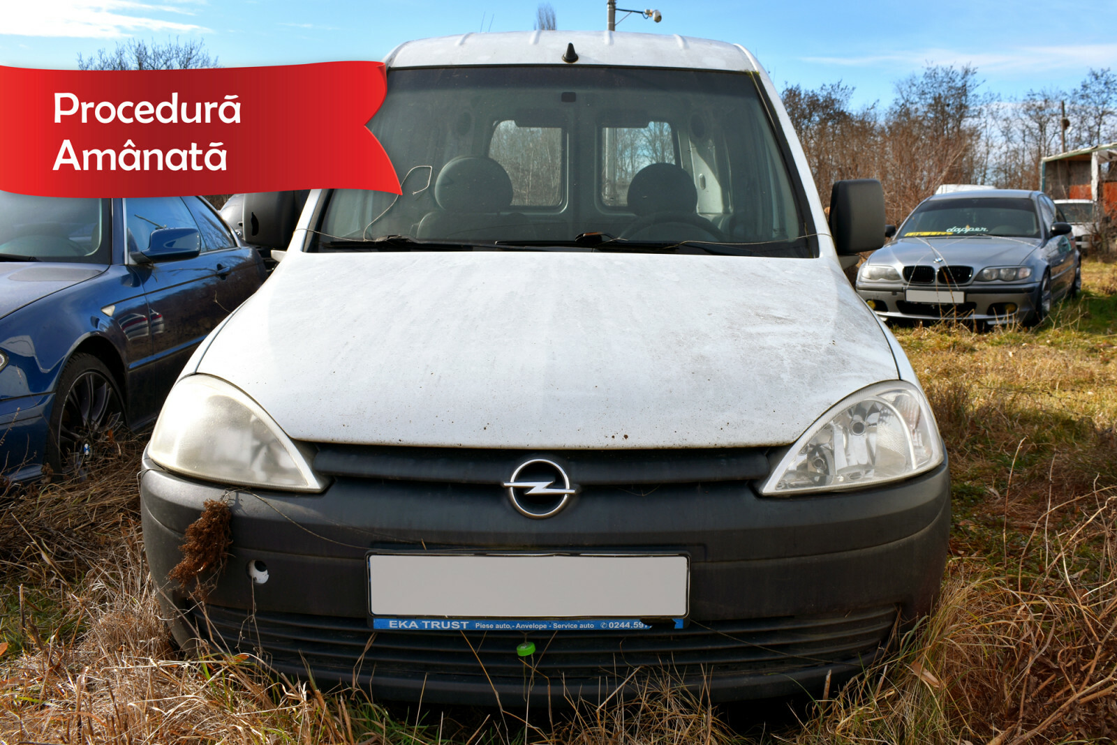 Autoutilitară marca Opel - An 2008 - prima licitatie