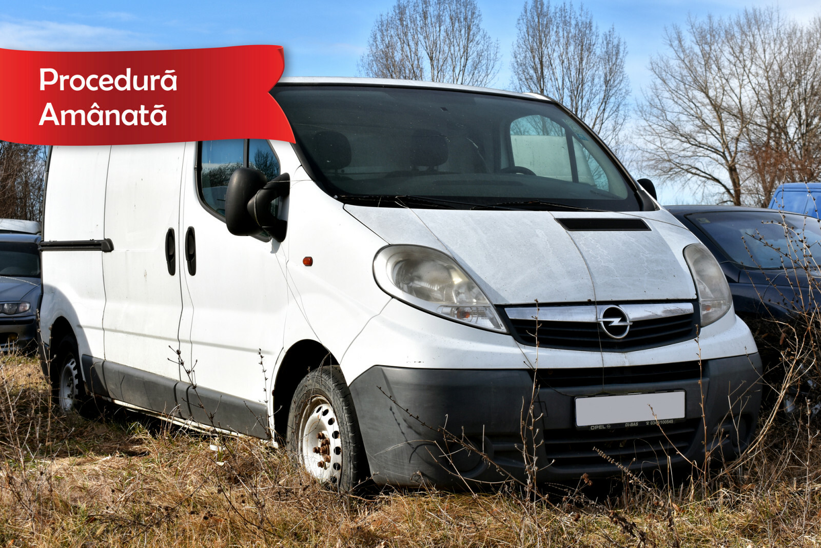 Autoutilitară marca Opel Vivaro - An 2008 - prima licitatie