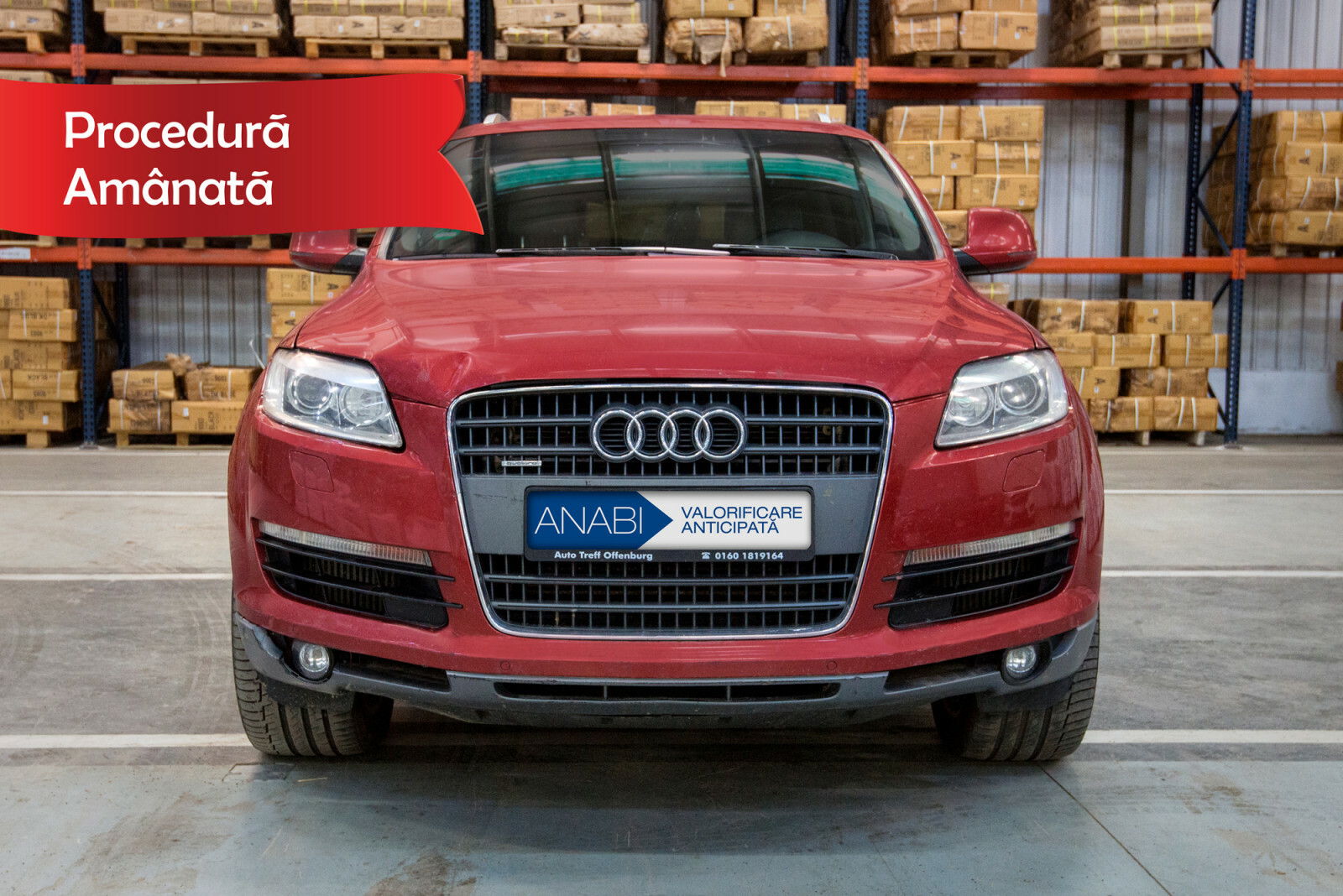 Autoturism Audi Q7 Quattro - 232 CP - an 2008 - prima licitatie