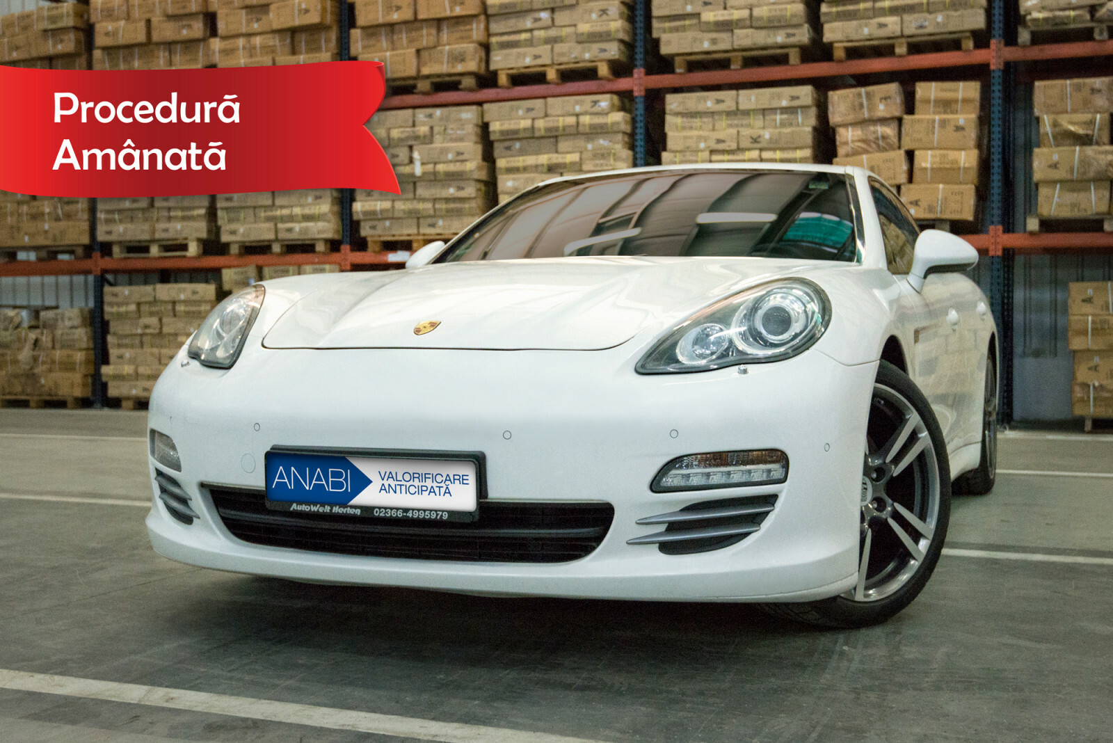 Autoturism PORSCHE Panamera 4 GRAN TURISMO - 300CP - an 2012 - prima licitatie  