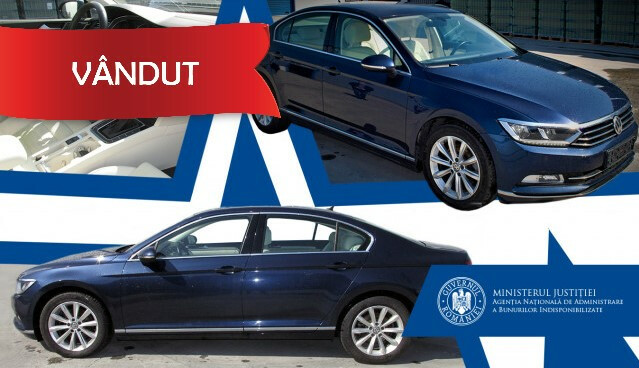 Autoturism Volkswagen Passat (2015) - Reluare Licitatie
