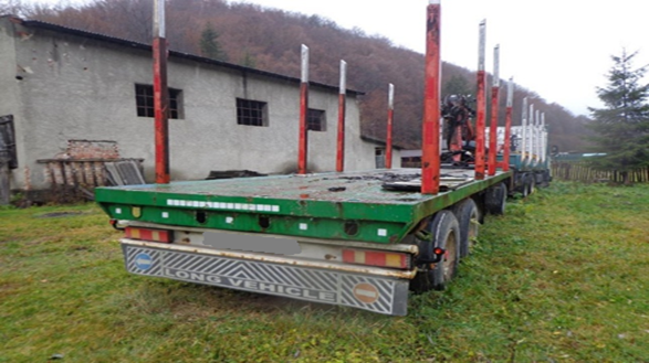 Remorcă marca KAESSBOHRER, Tipul D19R, an 1988