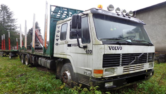 Autoutilitară marca VOLVO FL Tipul  FL12 Categoria AUTOUTILITARĂ N3