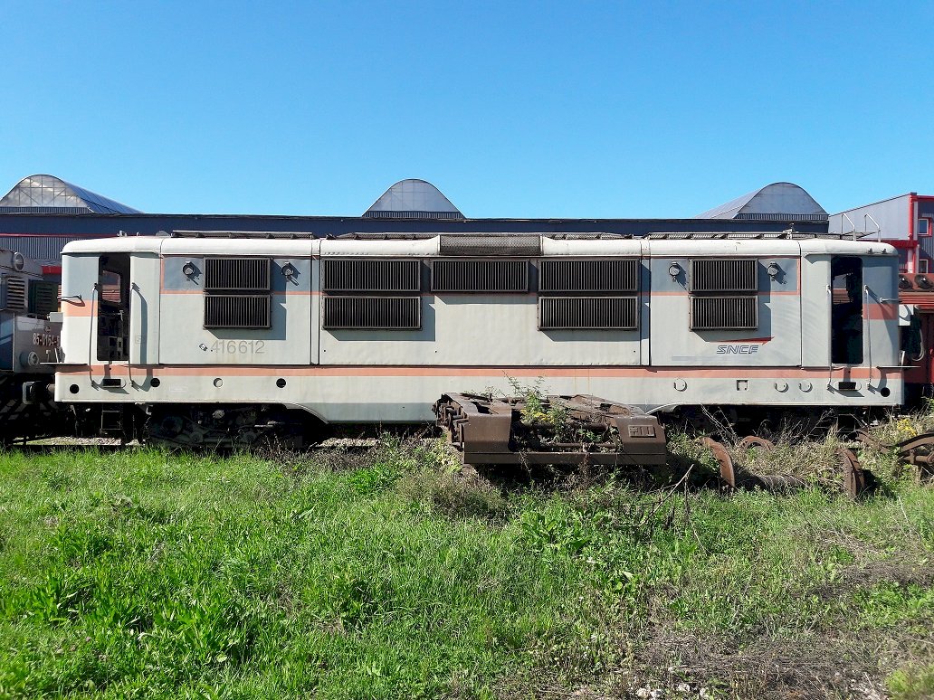 ADJUDECAT - 14. Locomotiva electrică BB16612